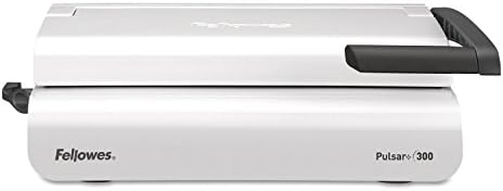 Fellowes 5006801 Comb Binding Machine, 300 Sht Cap, White - Image 3