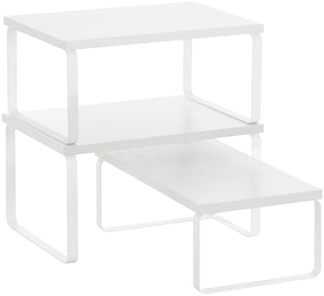 SONGMICS Cabinet Organizer Shelf, Set of 3 Spice Rack, Kitchen Storage by SONGMICSbySONGMICSHOME