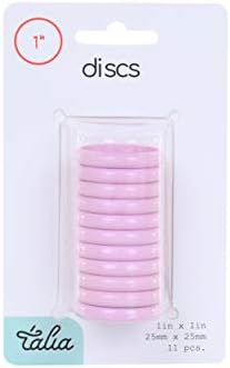 Talia Discbound Notebook - Discs (Spring Pink, 1Inch) by Talia