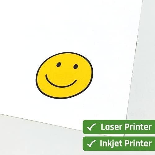 Sticker Paper for Printer, Printable Matte White Sticker - 200 Sheets - Image 4