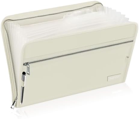 ENGPOW Expanding File Folder,Fireproof 13 Pockets Document Organizer Bag by ENGPOW
