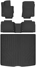 GLE350 Floor Mats - Fit for Mercedes Benz GLE 2020-2025 2026 (No for Coupe/AMG), All Weather Floor Mats & Cargo Liner for GLE350/GLE450 Accessories, Heavy Duty Waterproof by cartist