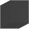 Binditek 20 Mil Sand-Textured Binding Covers, Letter Size, Black, 10 Pack by Binditek