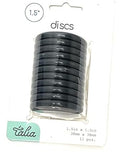 Talia Discbound Notebook - Discs (Charcoal, 1.5inch) by Talia