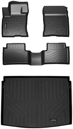Floor Mats for 2021-2024 2025 2026 Ford Bronco Sport, Only Fit Sport Version(Non Hybrid), TPE 2 Row Floor Liners & Cargo Mats for Ford Bronco Accessories - Image 2