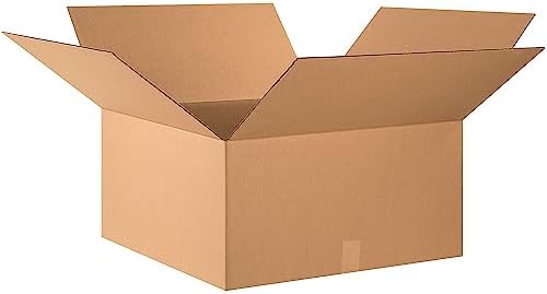 BOX USA 26x26x14 Corrugated Boxes, Large, 26L x 26W x 14H, Pack of 10 | Shipping, Packaging, Moving, Storage Box for Home or Business, Strong Wholesale Bulk Boxes by BOXUSA