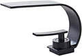 Becola Matte Black Modern Single Hole Bathroom Faucet, Low Arc Brass Ceramic Valve Vanity Sink Faucet, Single Handle 1 Hole / 3 Holes Hot and Cold Water Mixer Tap by BECOLA