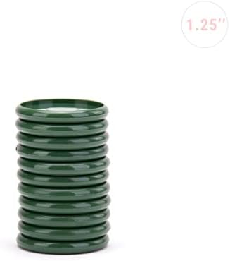 Talia Discbound Notebook - Discs (Olive Green, 1.25inch) - Image 2