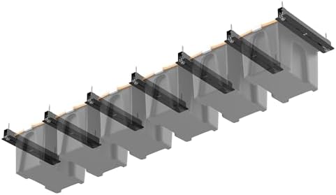Ultrawall Overhead Garage Storage Racks for Bins, Ceiling Storage Rack by UltrawallGarageToolsOrganizer