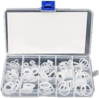 225 PCS VMQ Grade Silicone O Ring Assortment Rubber Silicone Seal Kit - Image 2
