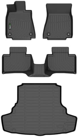 Floor Mats & Cargo Liner for Lexus is Sedan 2014-2025 (RWD Only) Set by HAFIDI