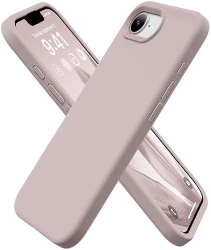 GolbinBox Magnetic for iPhone 17e/16e Case, Silicone Cover, Light Taro by GolbinBox