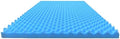 Airflow Foam Mattress Topper, Egg Crate Foam Pad, Hospital Mattress Pad and Bed Topper for Support, Pressure Relief and Weight Distribution. (Full) by FoamGlobal