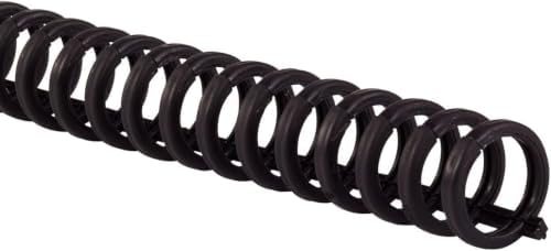 GBC Binding Spines/Spirals/Coils, 1/2" Diameter, 85 Sheet Capacity, ProClick, Black, (2515660) (Pack of 250) by GBC