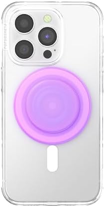 PopSockets Phone Grip for MagSafe, Magnetic Holder- Opalescent Pink - Image 3