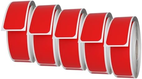 Royal Green Rectangle Labels, 3x1 Inches, Sticker Roll - 2500 Pack by RoyalGreen