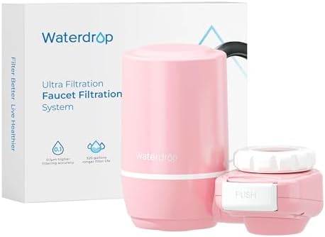 Waterdrop FC-02 Faucet Water Filter for Skin Care, Bathroom Sink Filter by Waterdrop