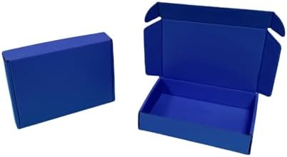 50 Pack 9x6.3x2 in Industrial Blue Shipping Boxes - Image 6