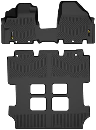 G-PLUS TPE Floor Mats 2PCS Fit Honda Odyssey 2011-2017 by G-PLUS