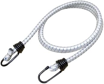 Kotap VBC-72WHT Heavy Duty Durable Multi-Use Bungee Cords with Hooks, 72-Inch, White (10-Pack) - Image 3