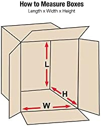 Box USA 241812 Corrugated Cardboard Box 24" L x 18" W x 12" H, Kraft, for Shipping, Packing and Moving (Pack of 10) - Image 2