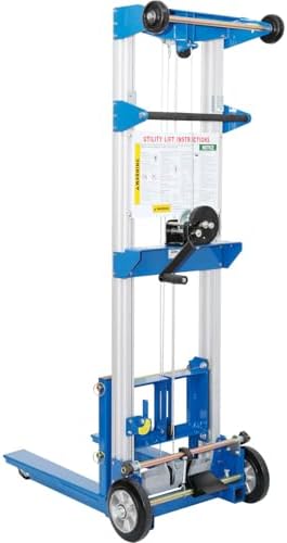 Global Industrial Lightweight Hand Operated Lift Truck, 400 Lb. Capacity - Image 3