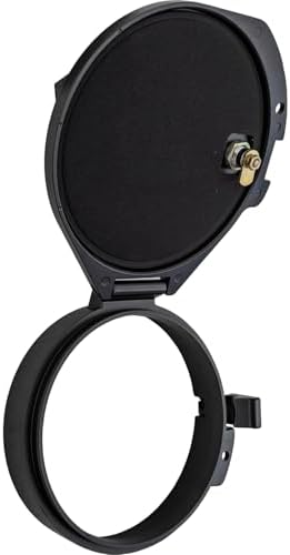 Buyers Products CC810, 8 Inch Locking Conduit Carrier Kit, Black Powder Coat Aluminum, Key Locking Door and End Cap, Drill-Free Mount, Adjustable Length Carrier for Trailers, Ladder Racks - Image 4