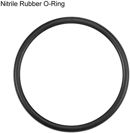 uxcell Nitrile Rubber O-Rings 62mm OD 54mm ID 4mm Width, Metric Nitrile Rubber Sealing Gasket, Pack of 1 - Image 2
