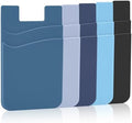 Senose Cell Phone Wallet, Silicone Sticky Credit Card Holder for Phone Case by Senose