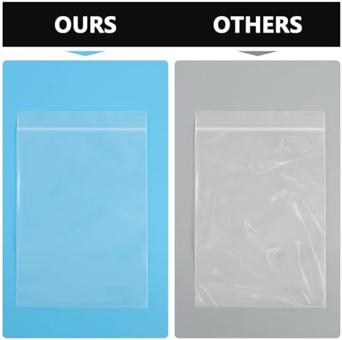 500 PCS 3" x 4" Small Plastic Bags 2 Mil Mini Clear Plastic Poly Bag - Image 5