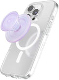 PopSockets Phone Grip for MagSafe, Magnetic Holder- Opalescent Clear by PopSockets