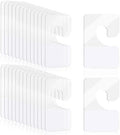 300Pcs Sticky Hang Tabs, Ymapinc Self Adhesive J-Hook Hanging Tabs Plastic Hang Tags for Retail Display Clear Sticky Tab Hanging Tags for Display Pegboard by Unknown