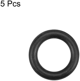 uxcell Nitrile Rubber O-Rings 14.8mm OD 9.5mm ID 2.65mm Width, Metric Nitrile Rubber Sealing Gasket, Pack of 5 - Image 2