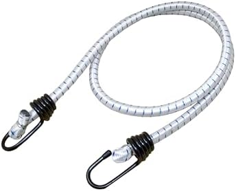 Kotap VBC-48WHT Heavy Duty Durable Multi-Use Bungee Cords with Hooks, 48-Inch, White (10-Pack) - Image 3