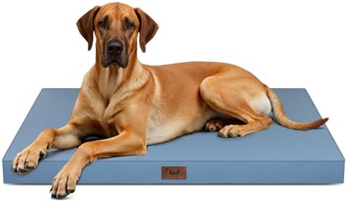 Jumbo Waterproof Orthopedic Dog Bed for Extra Large Dogs by TailStories