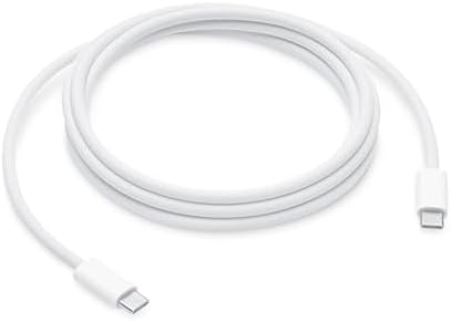 Apple 240W USB-C to USB-C Woven Charge Cable (2 m): Fast and Convenient Charging by Apple