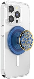PopSockets Phone Grip for MagSafe, Magnetic Holder- Lace Blue Vermeer by PopSockets