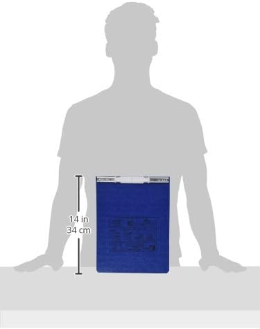 ACCO PRESSTEX Covers w/ Hooks, Unburst, 9 1/2 x 11 Sheets, Dark Blue (54113) - Image 3