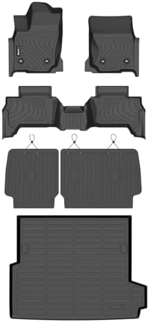 Floor Mats & Cargo Mat for Toyota 4Runner Hybrid 2025-2026 Full Set by HAFIDI