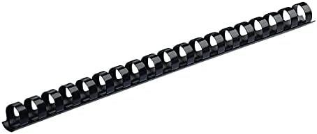 Fellowes 3/8-Inch Plastic Binding Combs, Classroom Must-Haves School Supplies, 55-Sheet Capacity, 100-Pack, Black (52325) - Image 2
