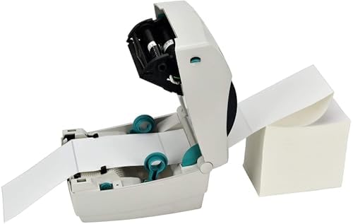 Immuson 4000 Fanfold 4 x 6 Direct Thermal Shipping Labels with Perforations, Permanent Adhesive, White Mailing Labels for Thermal Printer… (4000 Labels) - Image 5