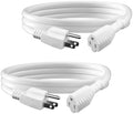 BN-LINK 3 Ft Outdoor Extension Cord 16/3 SJTW General Purpose Power Cord, 3 Prong Grounded Plug, 13-Amp, Black, for Lawn, Garden, Appliances, 3 Pack by BN-LINK