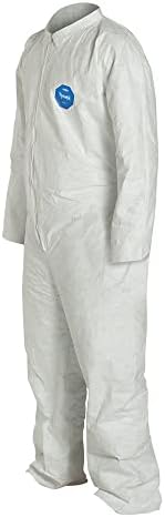 DuPont Tyvek 400 TY120S Disposable Protective Coverall, White, 5X-Large (Pack of 25) - Image 4