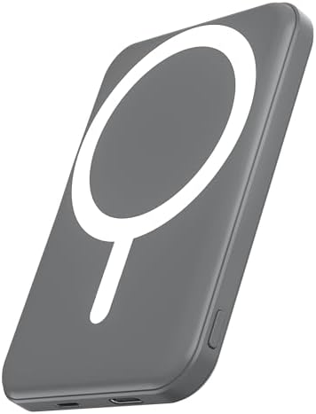 podoru for MagSafe Power Bank 5000mAh, Ultra-Slim Magnetic Portable Charger by PodoruPowerBank