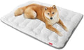 Dog Bed Crate Mat(36" X 23"), Soft Plush Dog Bed Pad Machine Washable Crate Pad, Dog Sleeping Mat with Anti Slip Bottom by Moonsea