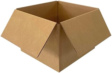 Corrugated Mail and Shipping Boxes, 6 x 6 x 4 inch, 25 pack by uBoxes