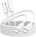USB C to USB C Charging Cable for Apple iPhone 17/16/15 Charger Fast 6ft Long USBC to USB-C Power Cord for iPhone 17/16 Pro/Pro Max/Air, MacBook Air 13 inch/IPad Pro/Air/10th/4/5 Type C 2Pack 6 ft 60W by YBMTIGICS