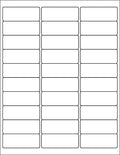 LabelMore 30 up Labels 1" X 2-5/8" Shipping Address FBA Labels for Laser and Inkjet Printers (2000 Sheets / 60000 Labels) by LabelMore