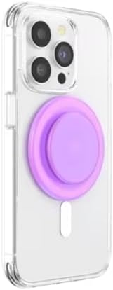 PopSockets Phone Grip for MagSafe, Magnetic Holder- Opalescent Pink - Image 2