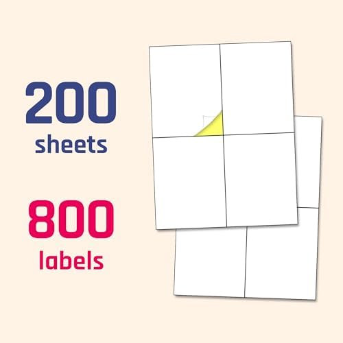 Large Mailing Shipping Address Labels Stickers for Packages, 800 Pieces - Image 3